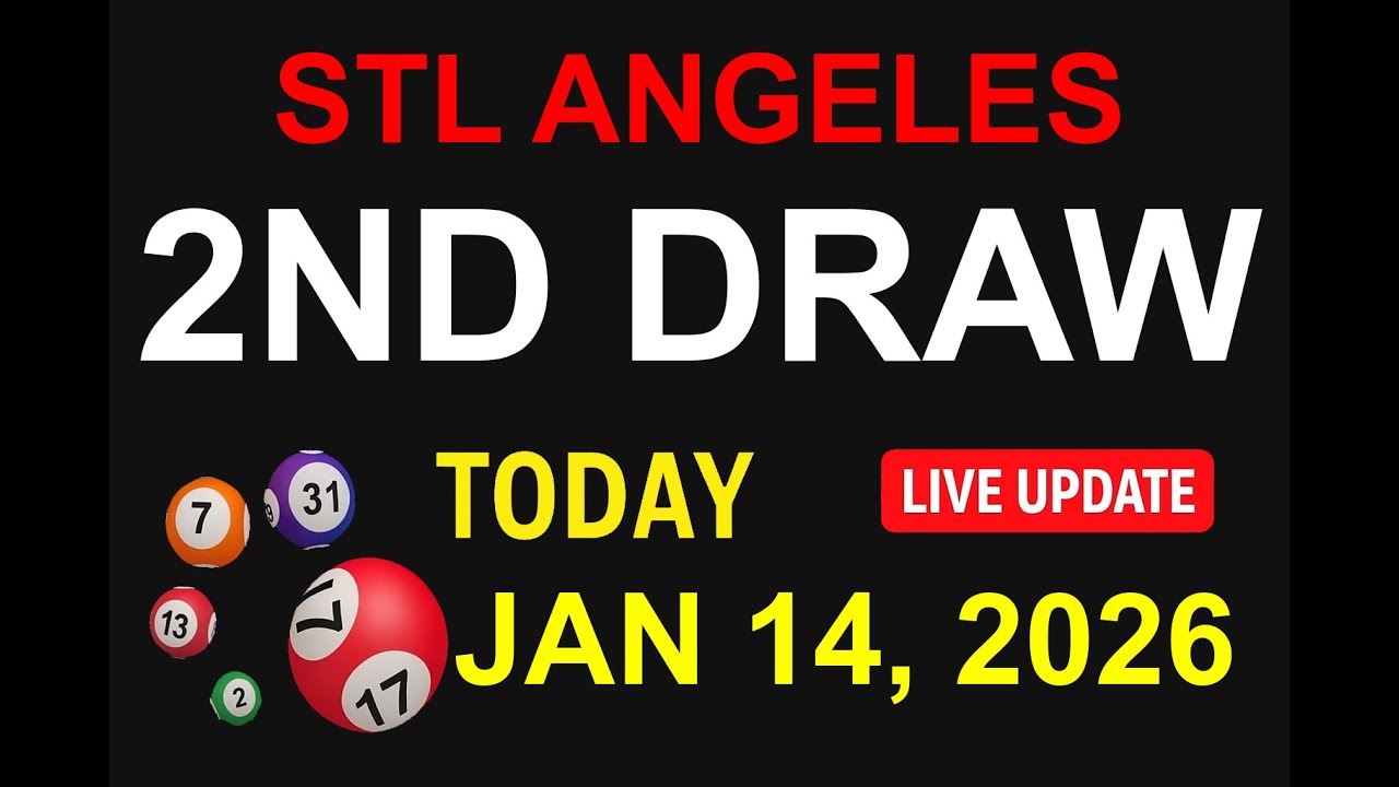 STL ANGELES 2ND DRAW - JAN 14, 2026 Results (LIVE UPDATE)