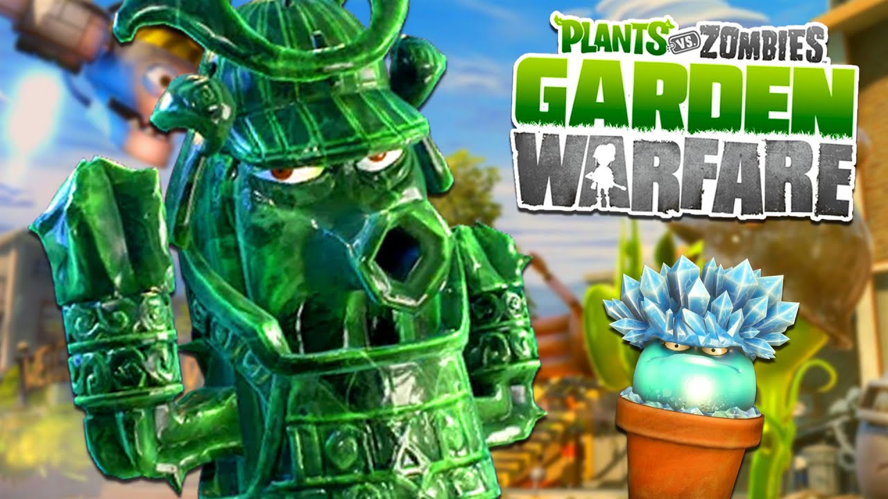 ¡DEJAD AL CACTUS JADE EN PAZ! - Plants vs Zombies Garden Warfare 1 ...