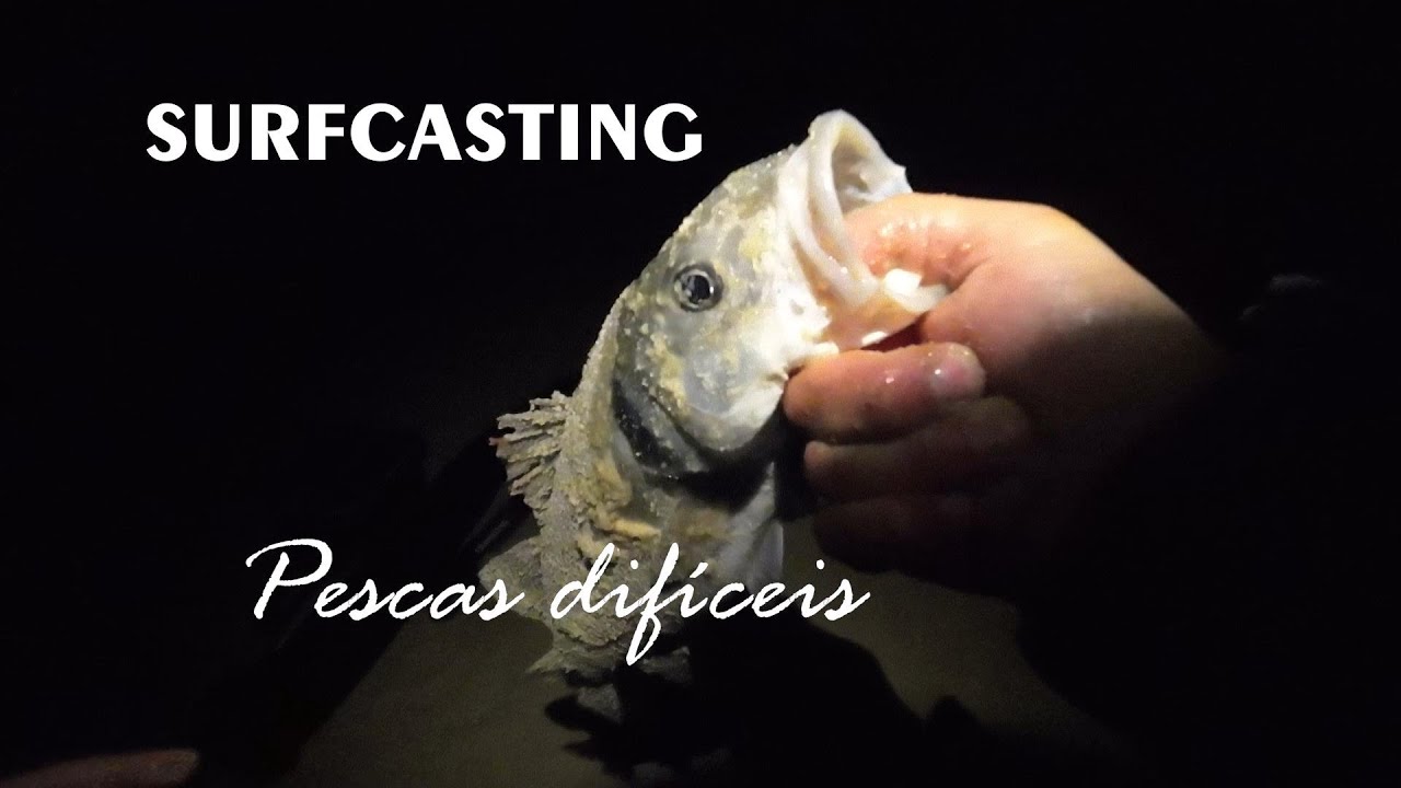 Surfcasting   Pescas difíceis