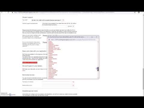 How to complete a UCAS application