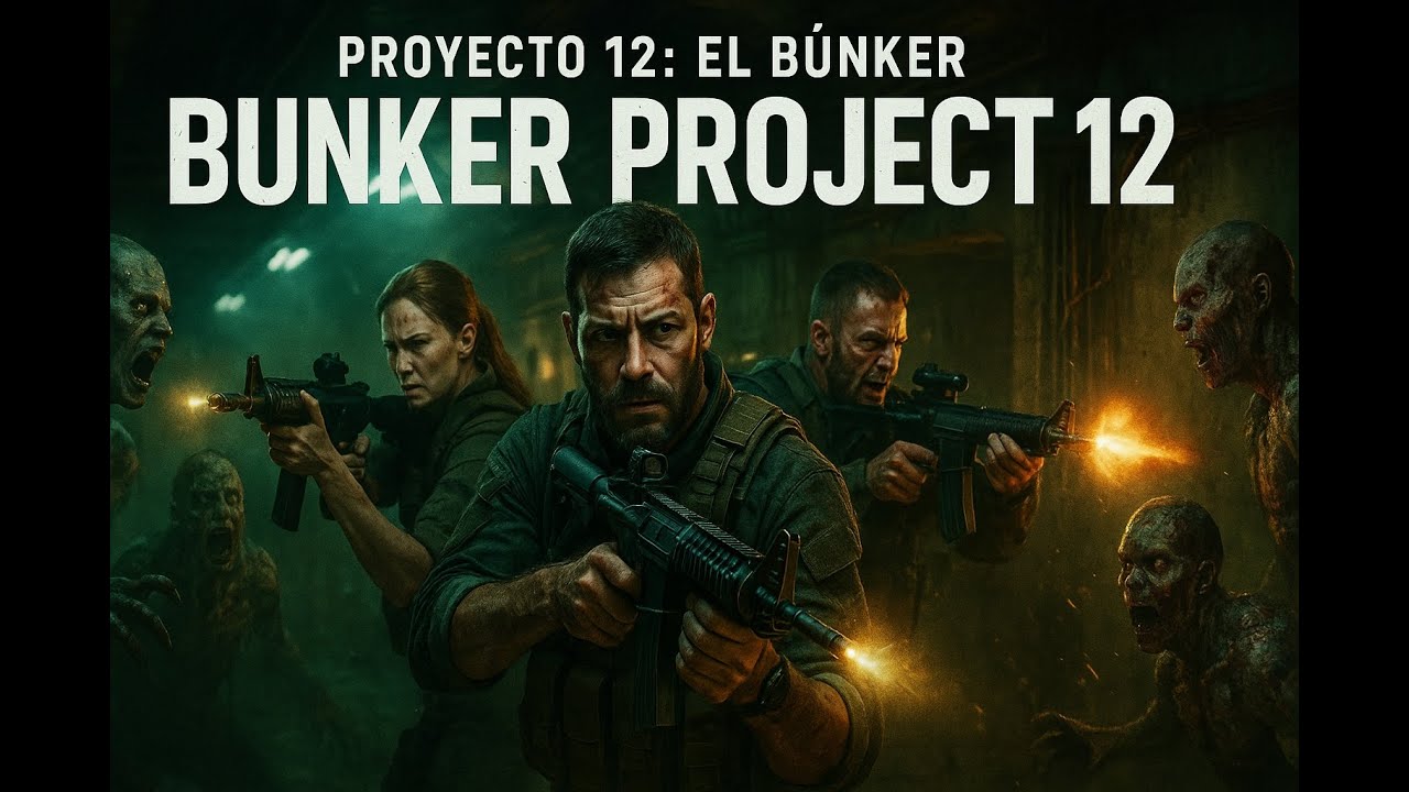 Proyecto 12: El Búnker | Película Completa en Español Latino | Acción y Ciencia Ficció
