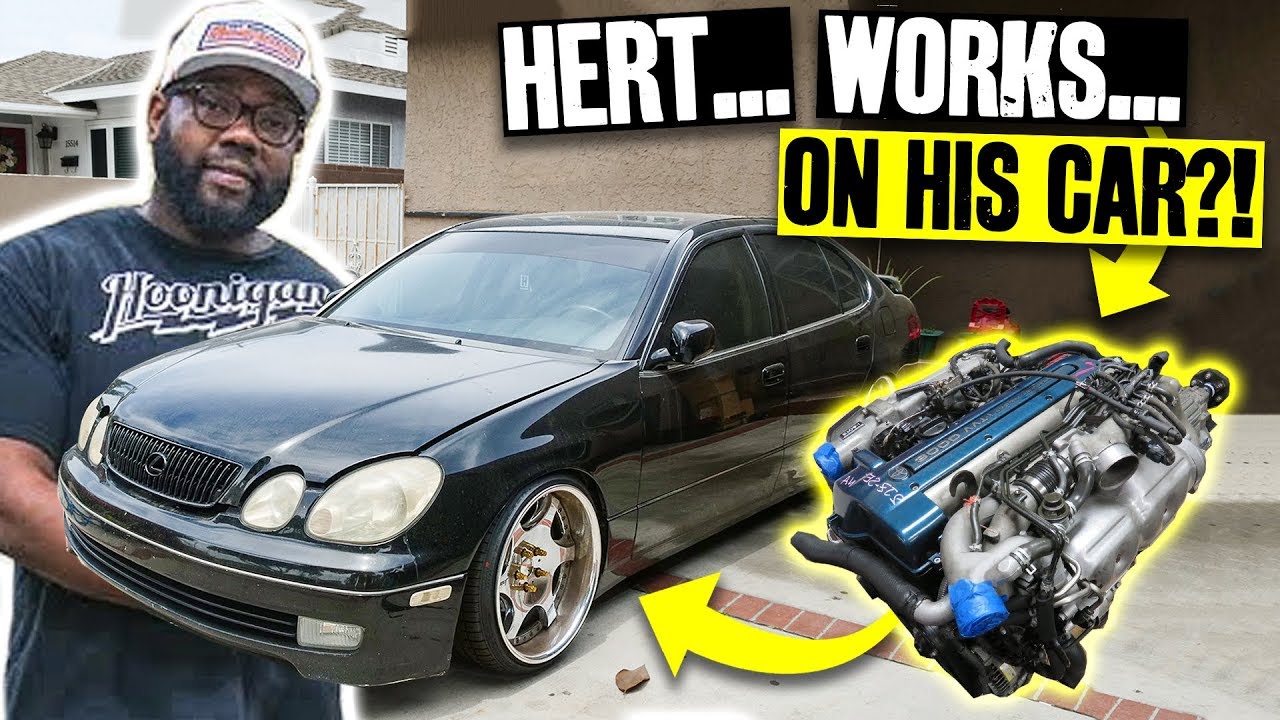 Hert S Gs300 Build Goes From Simple Build To Full On Swap 2jz Ge To Aristo 2jz Gte Youtube