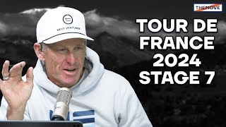 Matteo Jorgenson of Visma-Lease a Bike Calls In | Tour de France 2024 Stage 7 | THEMOVE