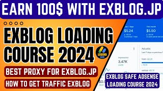 Exblog Adsense Loading Method 2024 Exblog.JP Earn Money with Exblog Website Arbitration