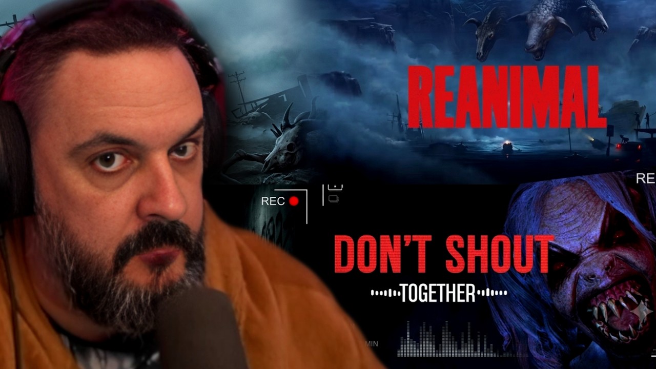 Probando la demo de REANIMAL y jugamos Don´t scream together con JHULITOOW