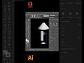 Create Realistic 3D Lamp in Illustrator | Quirky Graphic Academy