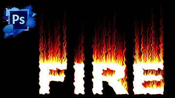 Fire Text Effect in Photoshop CS6 2025