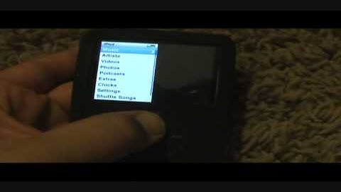 secret menu on a ipod