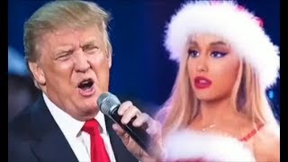 Trump Singing 'Thank U, Next' by Ariana Grande