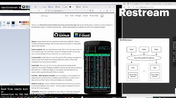 FRP fast reverse proxy and Termux Android cellphone as backend server setup
