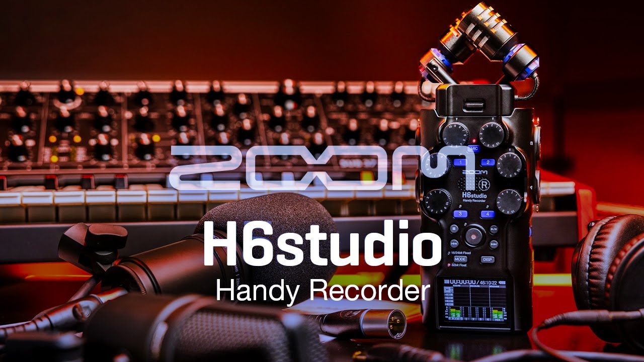 ZOOM | H6studio ハンディレコーダー | ZOOM