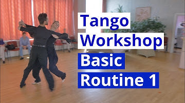 Tango Basic Routines Workshop 1 | demo by Edgars Linis - Eliza Ancane