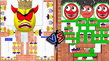 👹 Hide Ball Brain teaser games 🆚 Draw to smash - save the bees & dogs Gameplay part 37