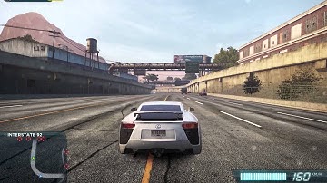 Need for Speed Most Wanted 2012 with steering wheel