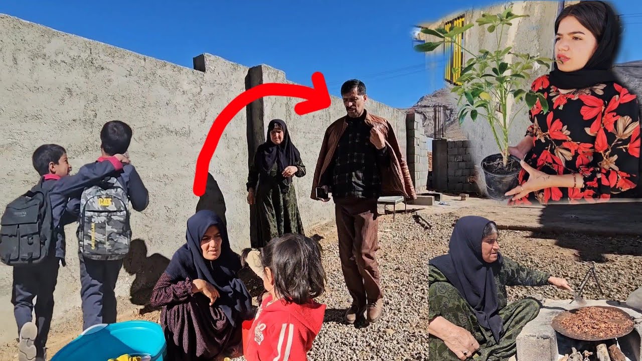 Javad goes to the hospital | Breakfast with grandparents and Eid gardening🌱