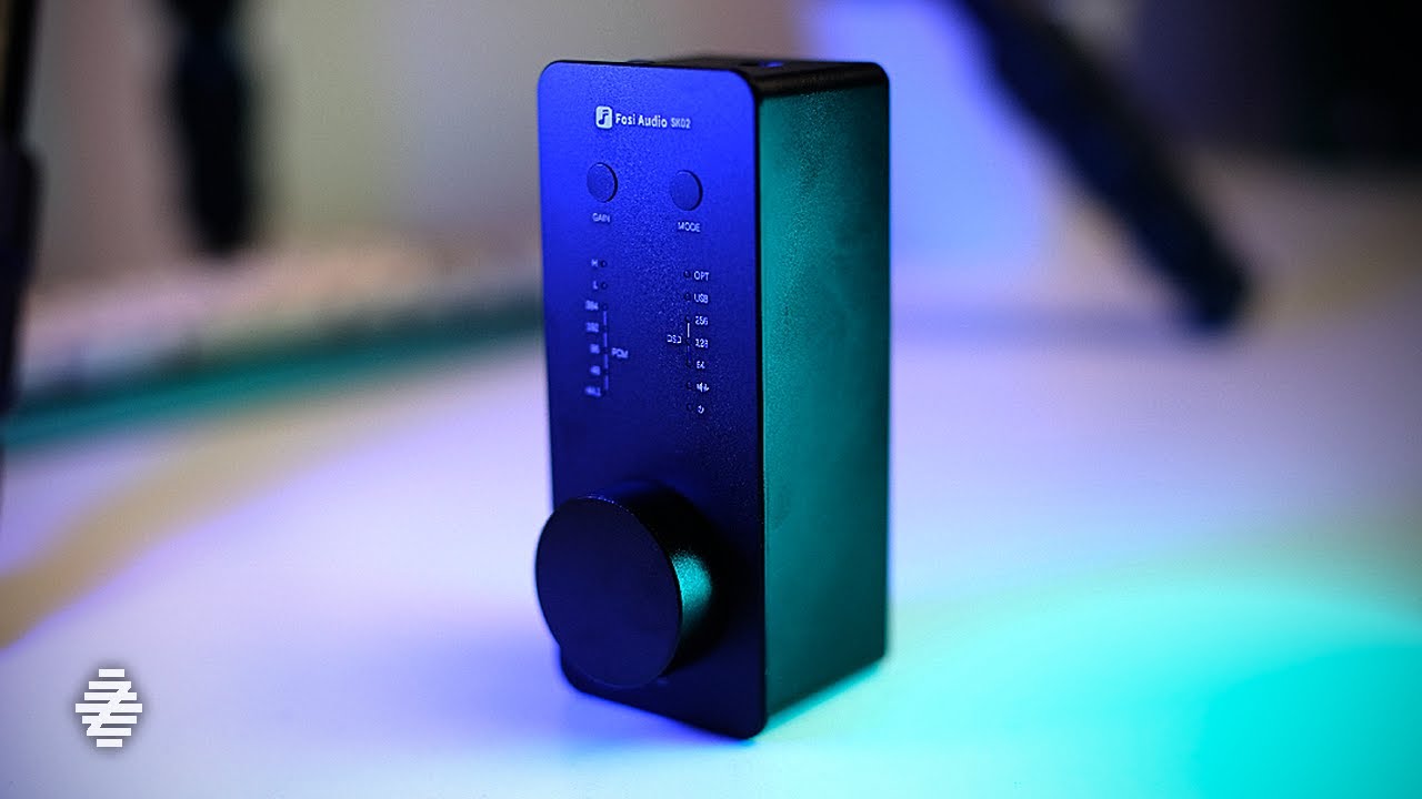 ほぼ新品　Fosi Audio DAC SK02 Fosi Audio SK02 Desktop DAC Headphone Amplifier