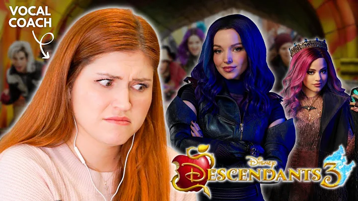 Vocal coach reacts to DESCENDANTS 3