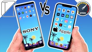 Sony Xperia 1 III vs iPhone 12 Pro Max Speed Test screenshot 4