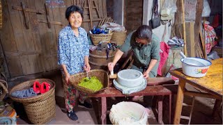 6 days to turn beans into MAGIC | Primitive Chinese Life in the FORGOTTEN village