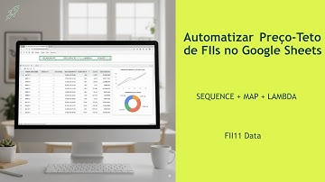 Como Automatizar Preço-Teto de FIIs no Google Sheets | SEQUENCE + MAP + LAMBDA