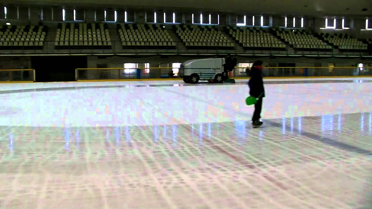 アイススケート 銀河アリーナ 整氷車 スラップスケート YouTube