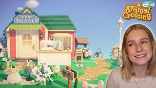 SCHNEIDEREI dekorieren & eine OBSTPLANTAGE bauen!🐥🌼 - Animal Crossing: New Horizons #12 screenshot 5