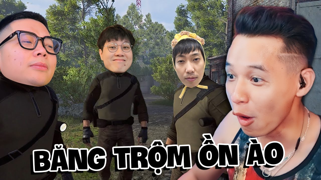 (Crime Simulator #1) Bốn anh em Độ Mixi, Lekhoi, QNT và Nhạc thành lập công ty trộm siêu nghiệp dư.