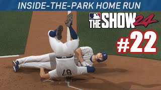 FIRST INSIDETHEPARK HOMER COMES IN THE WORLD SERIES! | MLB The Show 24 | Road to the Show #22