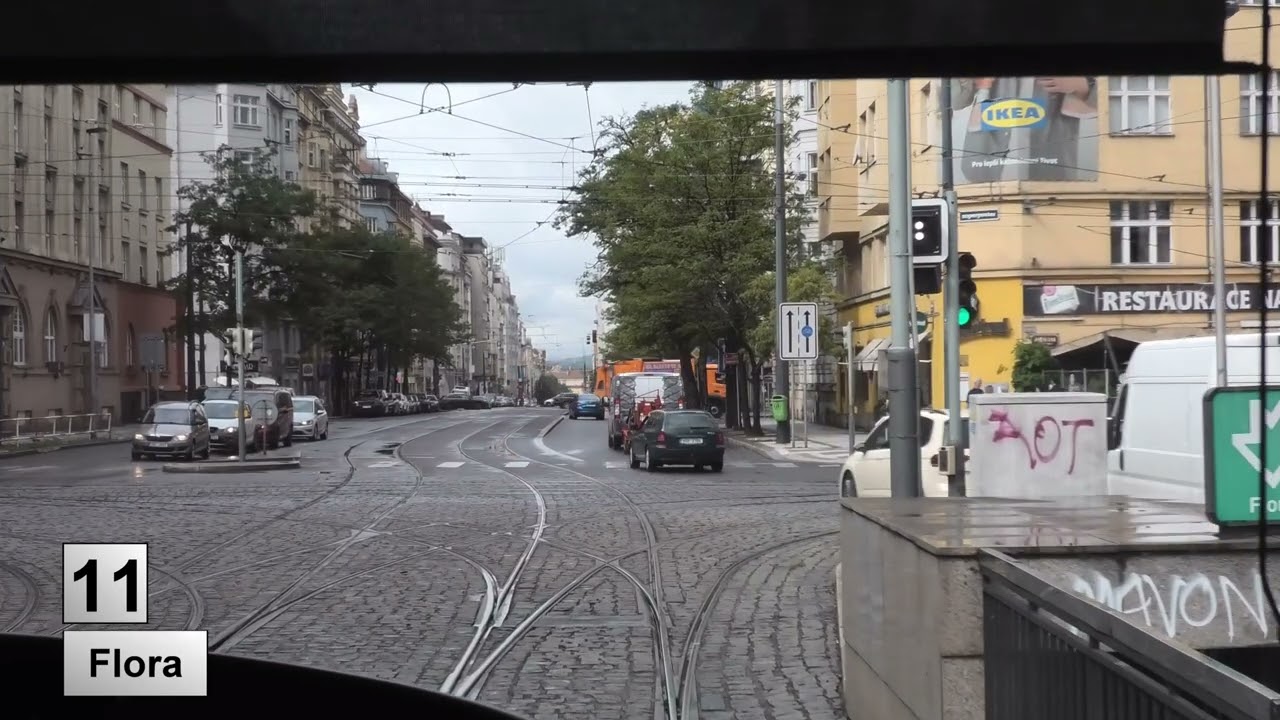 Tramvaje Praha 2025 Linka 11