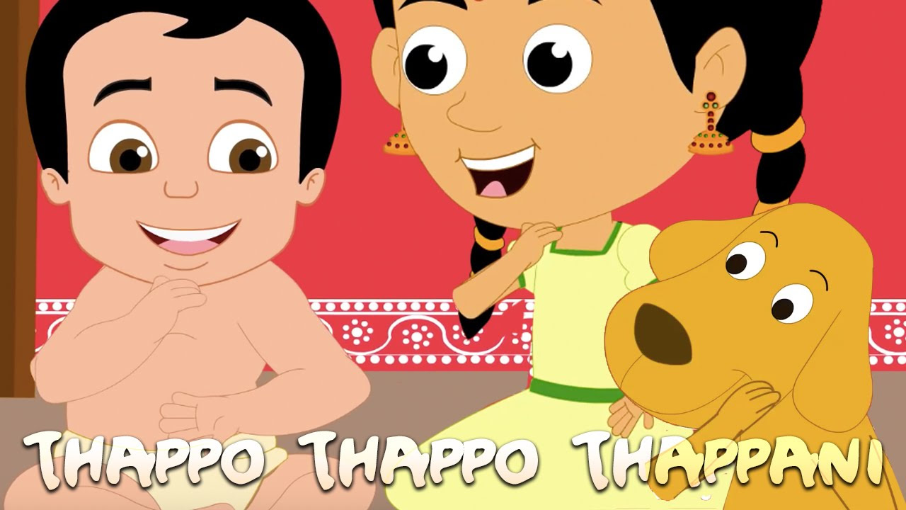 Thappo Thappo Thappani  Popular Malayalam Nursery Rhymes  Malayalam Rhymes for Kids