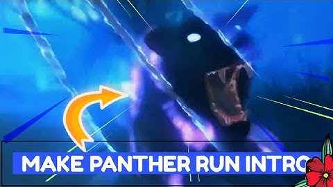 Make Panther Run Intro On KineMaster Tutorial