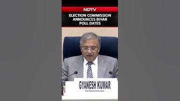 Bihar Polls Dates News | Election Commission Announces Bihar Poll Dates