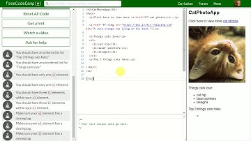 [16] Create an Ordered List