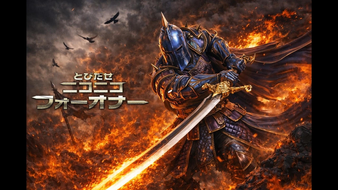 とびだせニコニコフォーオナー[ForHonor]のりのつきそい