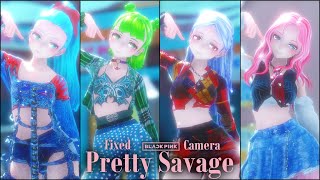 [MMD] BLACKPINK - 'Pretty Savage' [Motion DL] (Fixed Camera)