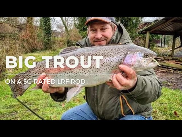 Big Trout on a 5g Rated LRF Rod 