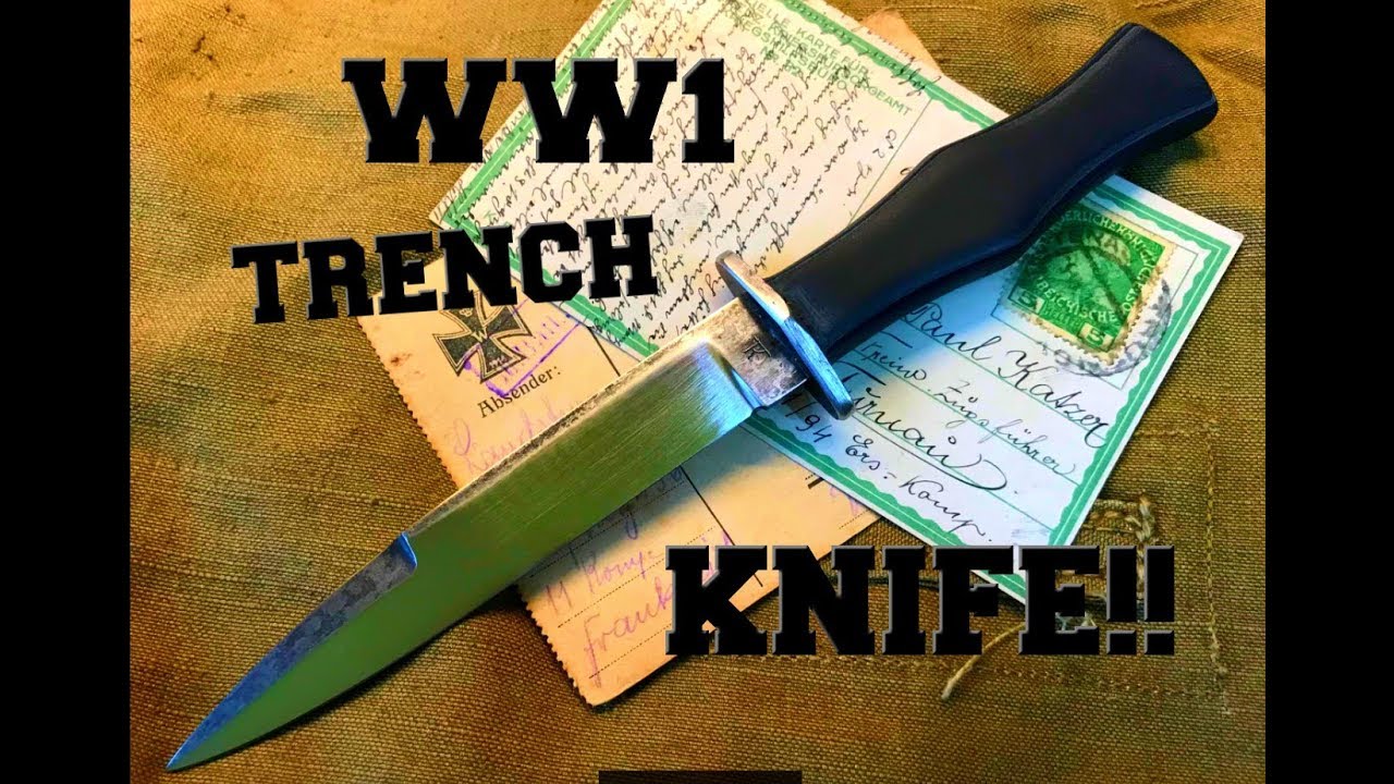 Knife Making - WW1 German TRENCH KNIFE!!