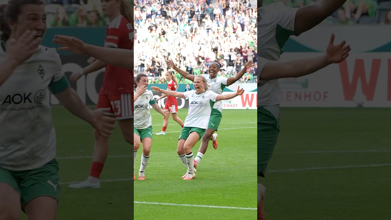 The moment we all believed…💭 #dieFohlen #dfbpokal #frauen #fussball