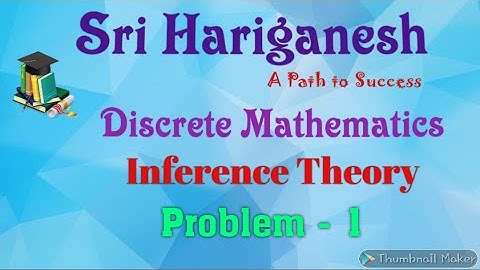 Inference Theory – Problem 1