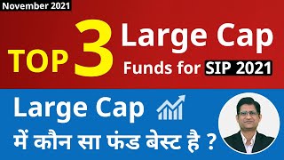 Top 3 Mutual Funds | Best Large Cap Mutual Fund for SIP 2021 I Index Fund vs Large Cap Fund I Hindi