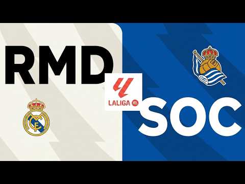 Aug 26 | <strong>Real</strong> Madrid 🇪🇸 vs <strong>Real</strong> Sociedad 🇪🇸 La Liga Football Clash EA FC26 Gameplay PS5 <strong>Pro</strong> 4K HDR