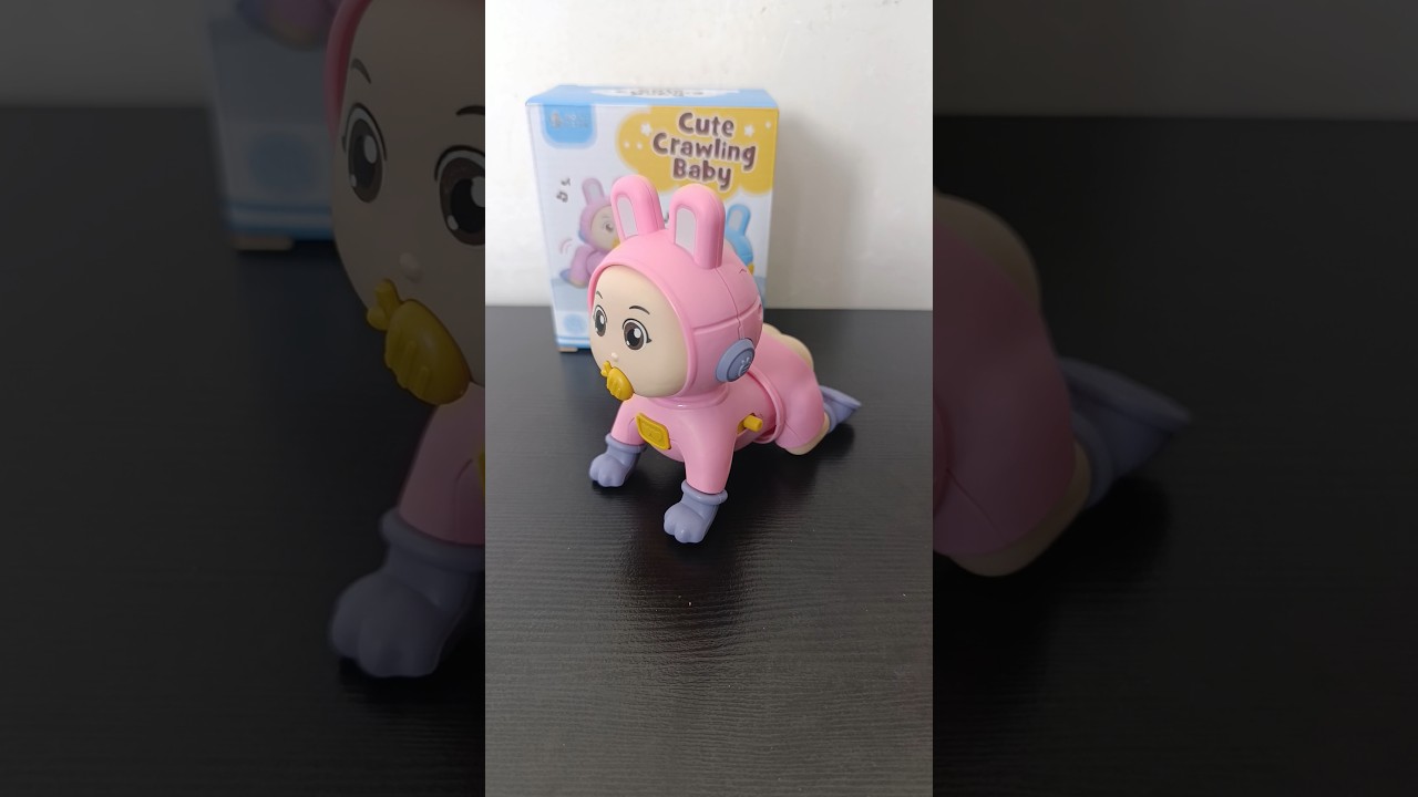 Cute Crawling Baby With Amazing Sounds 🩷 