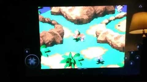 Snes9x Ex running on the Nexus 7
