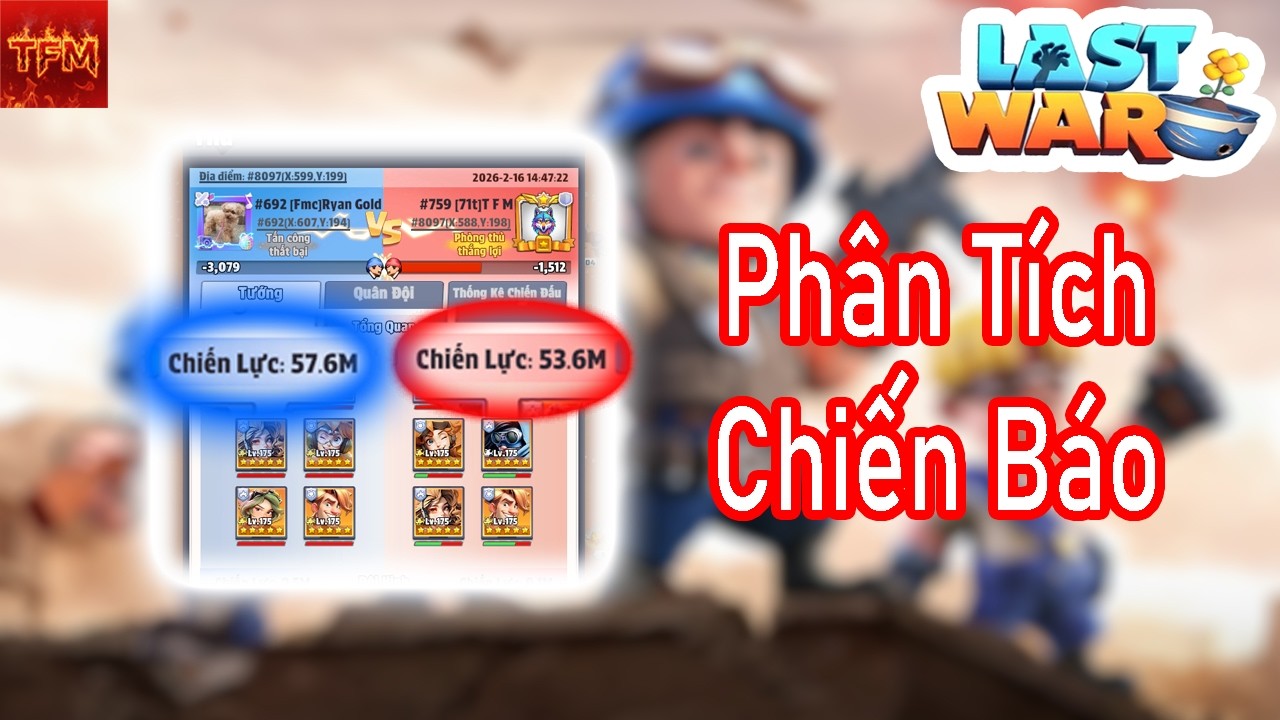 Last War Vn | Phân tích chiến báo đặc sắc