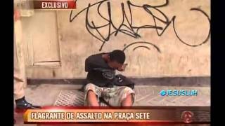 Jornal da Alterosa :Flagrante de Um Assalto Frustado na Praça 7