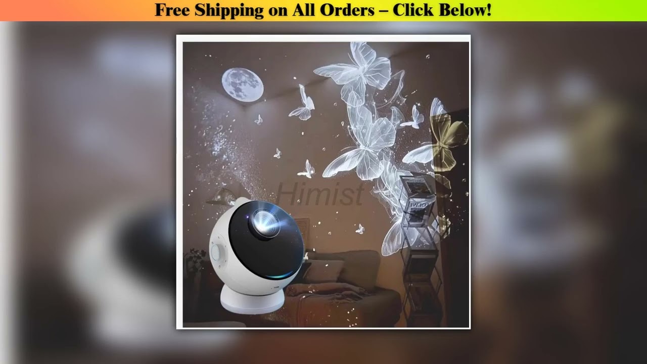 2025 Dynamic Meteor 12 in 1 Ultra Clear Galaxy Projector Lamp Rotary Planetarium Projector Light