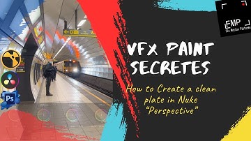 How to Create a Clean Plate in Nuke Using CornerPin |Perspective | Nuke Tutorial