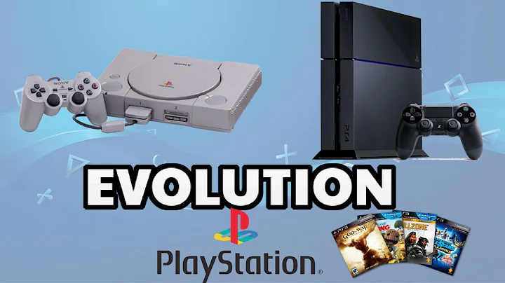 Evolution of (Playstation) PS Games 1995-2018