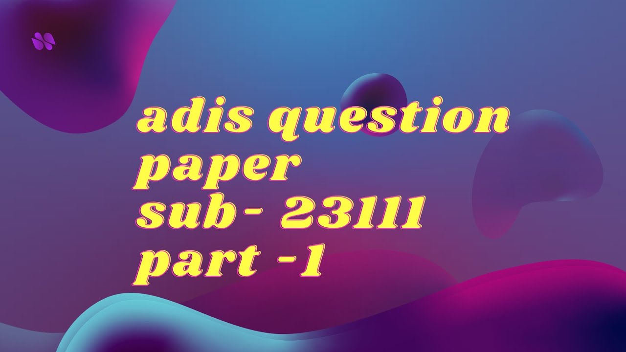 ADIS PAPER -23111 - CHEMICAL PROCESS AND SAFETY MANAGEMENT - YouTube