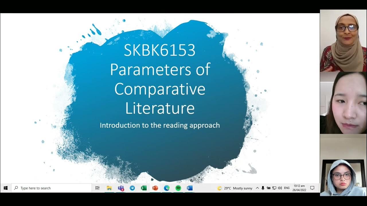 comparative literature methodology
